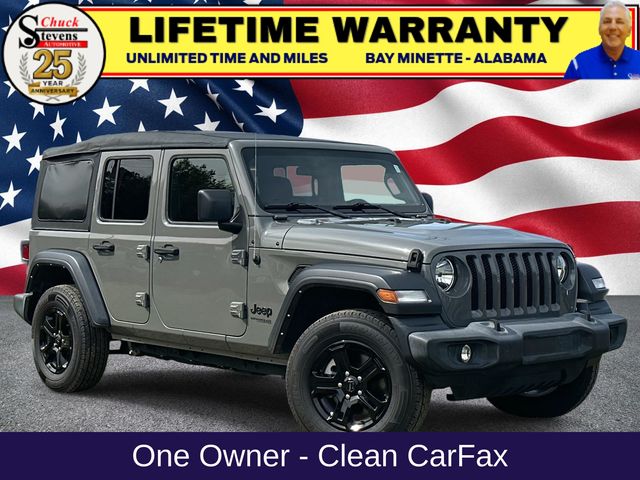 Sting-Gray Clearcoat 2022 Jeep Wrangler SUV / Crossover Four-Wheel Drive 8-Speed Automatic