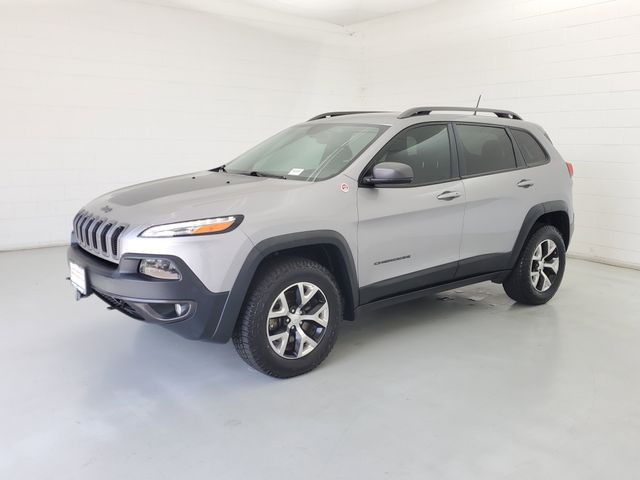 Billet Silver Metallic Clearcoat 2018 Jeep Cherokee Trailhawk 4WD SUV / Crossover Four-Wheel Drive 9-Speed Automatic