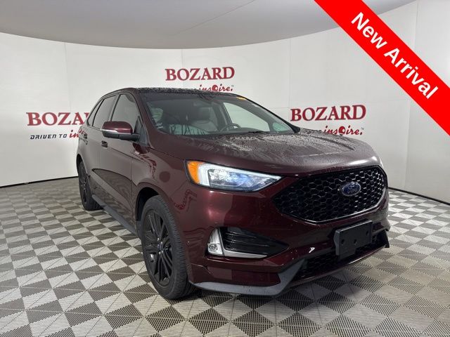 2020 Burgundy Velvet Metallic Tinted Clearcoat Ford Edge ST Line SUV