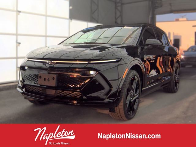 Black 2024 Chevrolet Equinox EV SUV / Crossover Front-Wheel Drive 1-Speed Automatic