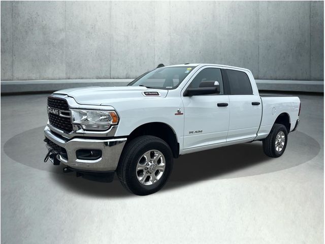 Bright White Clearcoat 2022 RAM 2500 Pickup Truck Four-Wheel Drive 6-Speed Automatic