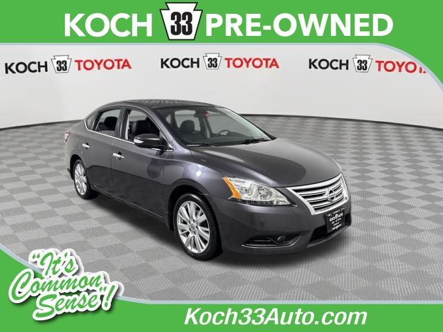 Amethyst Gray 2013 Nissan Sentra SL Sedan Front-Wheel Drive Continuously Variable Transmission