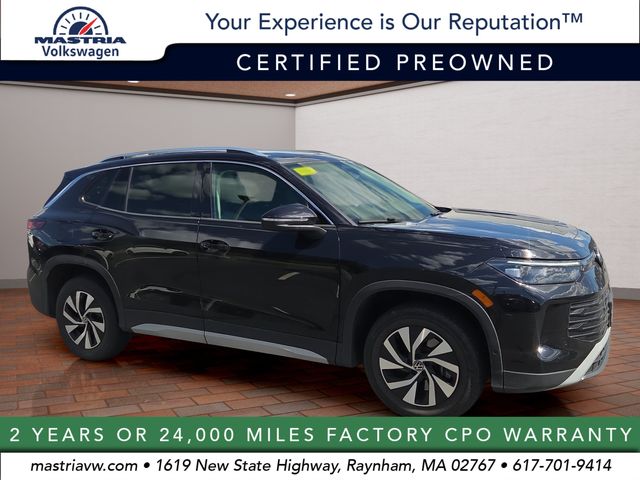 Deep Black 2025 Volkswagen Tiguan SUV / Crossover All-Wheel Drive 8-Speed Automatic