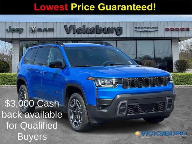 Blue Pearl 2026 Jeep Cherokee SUV / Crossover Four-Wheel Drive Continuously Variable Transmission