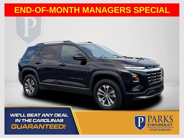 Black Metallic 2025 Chevrolet Equinox SUV / Crossover Front-Wheel Drive Continuously Variable Transmission