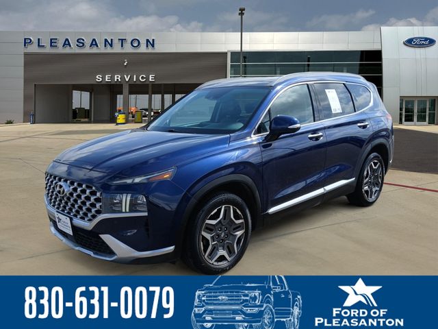 Stormy Blue 2021 Hyundai Santa Fe SUV / Crossover Front-Wheel Drive Automatic