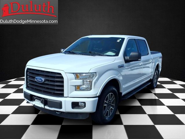 Oxford White 2016 Ford F-150 XLT SuperCrew 4WD Pickup Truck Four-Wheel Drive 6-Speed Automatic