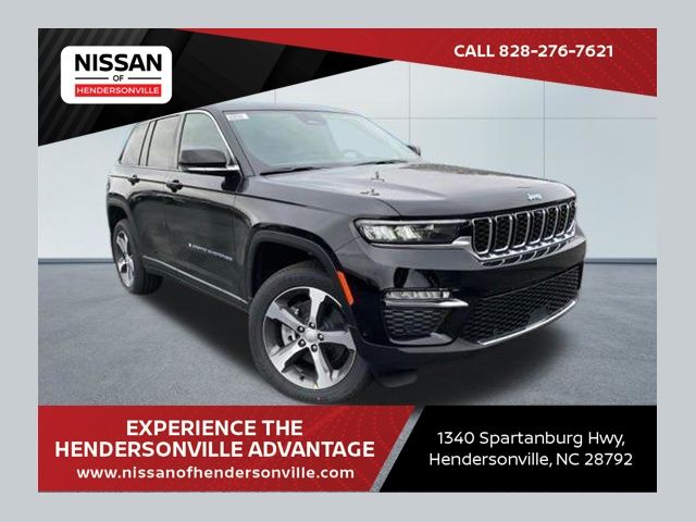 Diamond Black 2024 Jeep Grand Cherokee 4xe SUV / Crossover Four-Wheel Drive 8-Speed Automatic