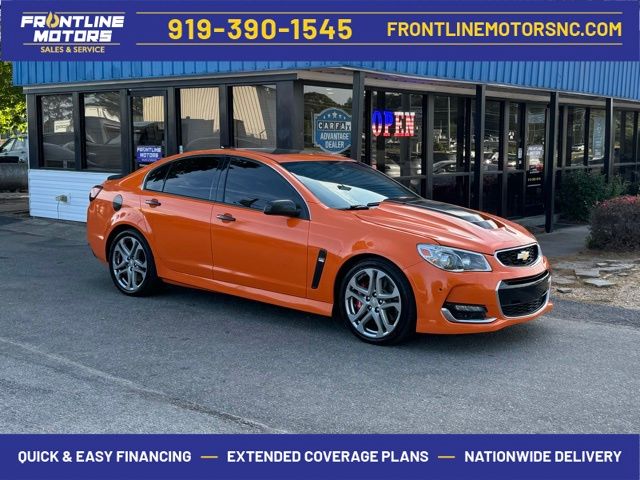 Phantom Black Metallic 2016 Chevrolet SS RWD Sedan Rear-Wheel Drive 6-Speed Automatic