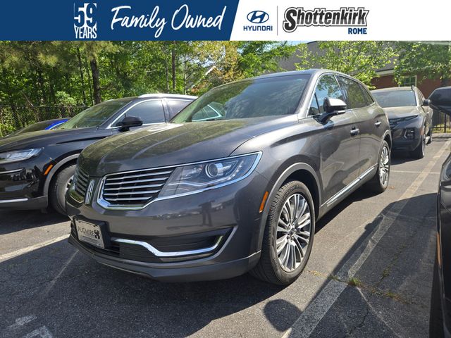 Magnetic Gray Metallic 2017 Lincoln MKX Reserve AWD SUV / Crossover All-Wheel Drive 6-Speed Automatic