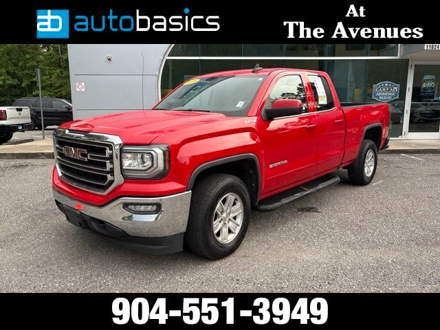 Cardinal Red 2018 GMC Sierra 1500 Pickup Truck Four-Wheel Drive 6-Speed Automatic Overdrive