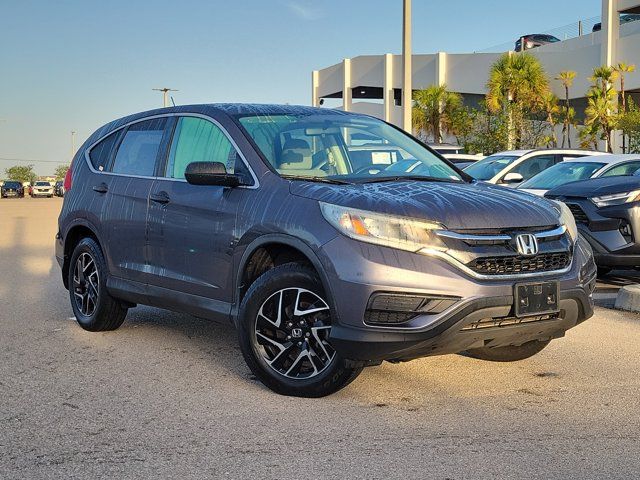 Alabaster Silver Metallic 2016 Honda CR-V SE FWD SUV / Crossover Front-Wheel Drive Continuously Variable Transmission