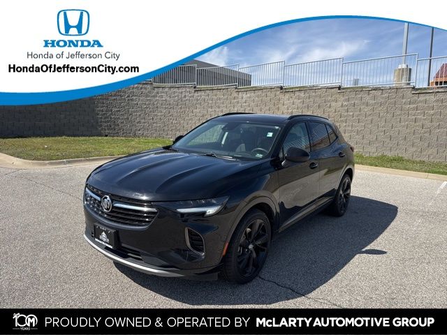 Black (Ebony Twilight Metallic) 2023 Buick Envision Preferred AWD SUV / Crossover All-Wheel Drive 9-Speed Automatic