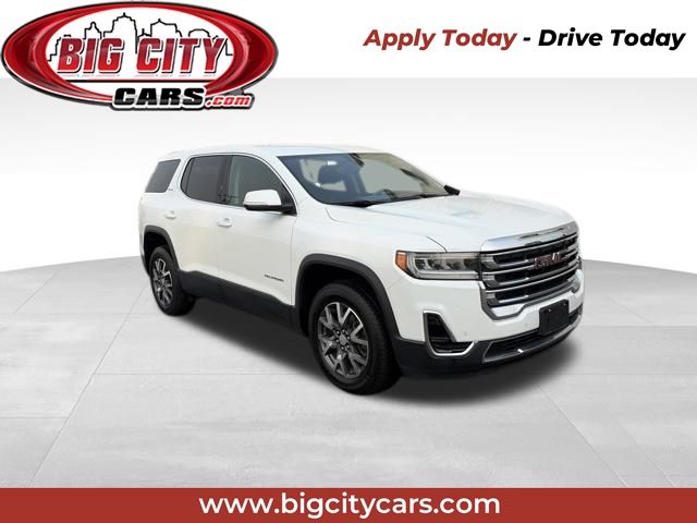 Summit White 2023 GMC Acadia SUV / Crossover Front-Wheel Drive 9-Speed Automatic