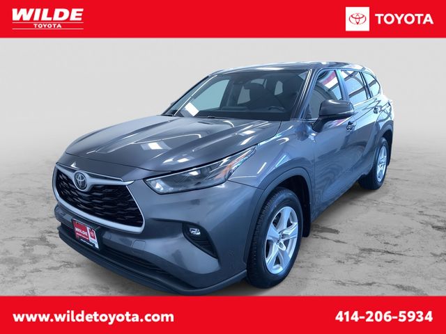 Magnetic Gray Metallic 2024 Toyota Highlander SUV / Crossover All-Wheel Drive 8-Speed Automatic