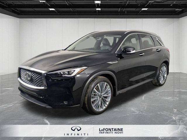 Black Obsidian 2024 INFINITI QX50 Sensory AWD SUV / Crossover All-Wheel Drive Continuously Variable Transmission