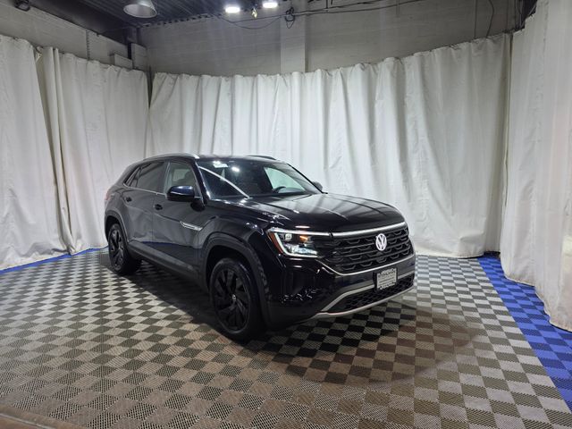 Deep Black Pearl 2026 Volkswagen Atlas Cross Sport SE FWD with Technology SUV / Crossover Front-Wheel Drive 8-Speed Automatic