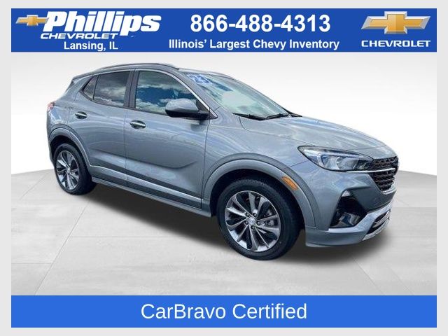 Moonstone Gray Metallic 2023 Buick Encore GX Select FWD SUV / Crossover Front-Wheel Drive Continuously Variable Transmission