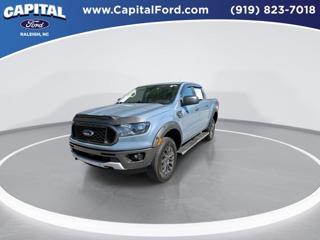 Used 2023 Azure Gray Metallic Ford XLT image 4