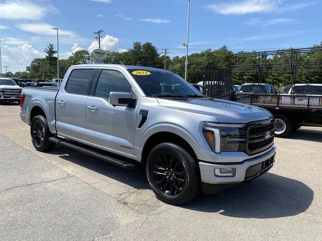 Silver Metallic 2024 Ford F-150 Pickup Truck Four-Wheel Drive Automatic