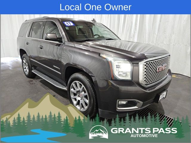 Gray (Iridium Metallic) 2017 GMC Yukon Denali 4WD SUV / Crossover Four-Wheel Drive 8-Speed Automatic Overdrive