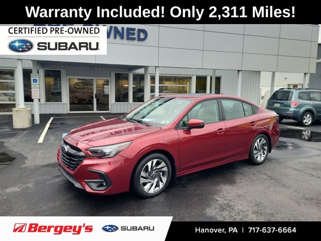 Crimson Red Pearl 2025 Subaru Legacy Limited AWD Sedan All-Wheel Drive Continuously Variable Transmission