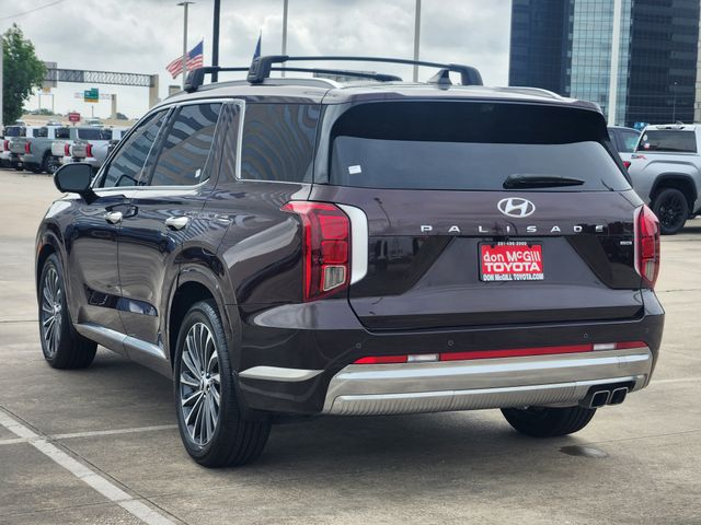 2023 Hyundai Palisade Calligraphy Red at Texan Dodge Chrysler Jeep Ram