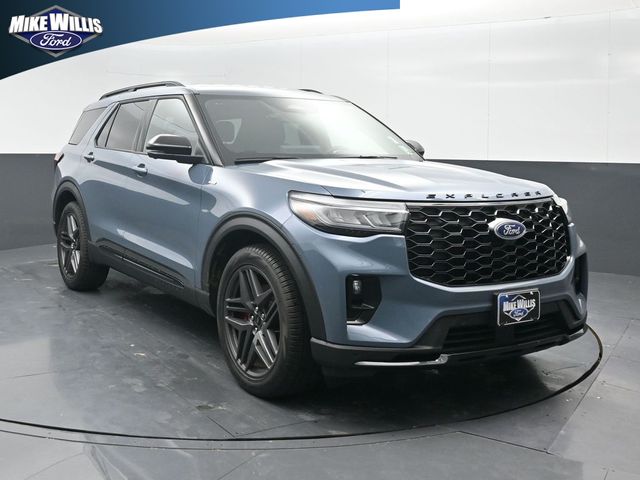 Vapor Blue Metallic 2025 Ford Explorer SUV / Crossover Rear-Wheel Drive Automatic
