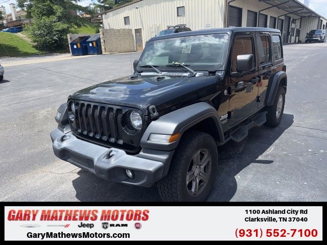Black Clearcoat 2020 Jeep Wrangler SUV / Crossover Four-Wheel Drive 8-Speed Automatic
