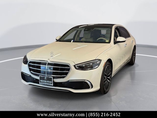 MANUFAKTUR Diamond White 2023 Mercedes-Benz S-Class Sedan All-Wheel Drive 9-Speed Automatic