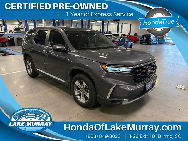 Gray (Modern Steel) 2025 Honda Pilot SUV / Crossover Front-Wheel Drive Automatic