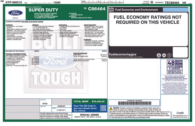 New 2026 White Ford 12FT DUMP/NO SIDES image 5