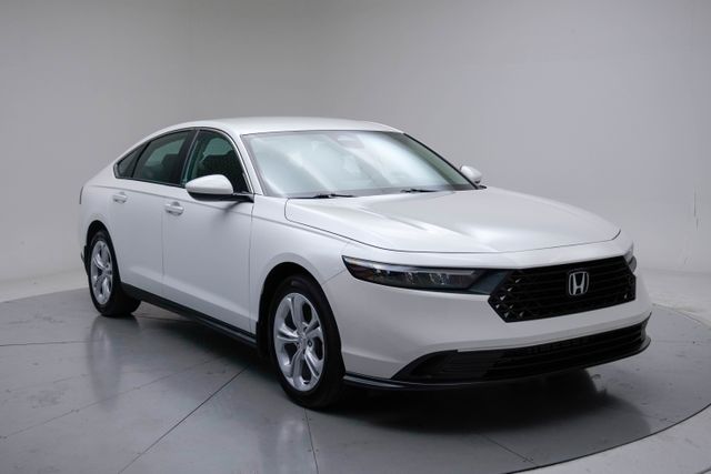 Platinum White Pearl 2023 Honda Accord Sedan Front-Wheel Drive Continuously Variable Transmission