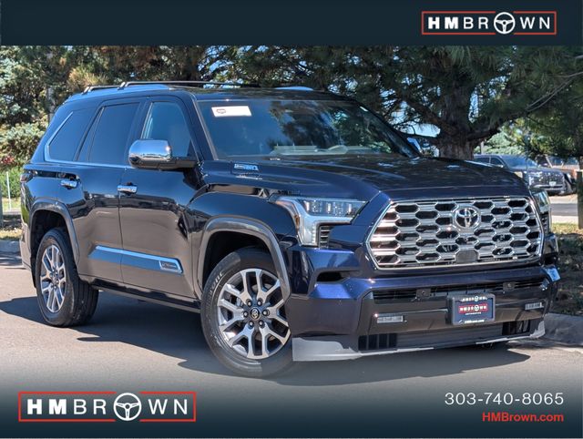 Blueprint 2025 Toyota Sequoia SUV / Crossover Four-Wheel Drive Automatic