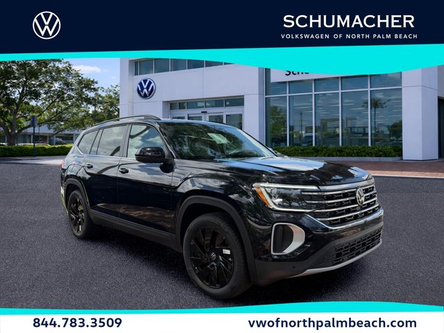 Deep Black Pearl 2026 Volkswagen Atlas SUV / Crossover Front-Wheel Drive 8-Speed Automatic