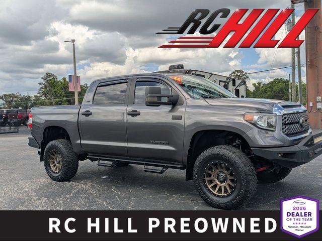 Magnetic Gray Metallic 2021 Toyota Tundra SR5 CrewMax RWD Pickup Truck 4X2 6-Speed Automatic Overdrive