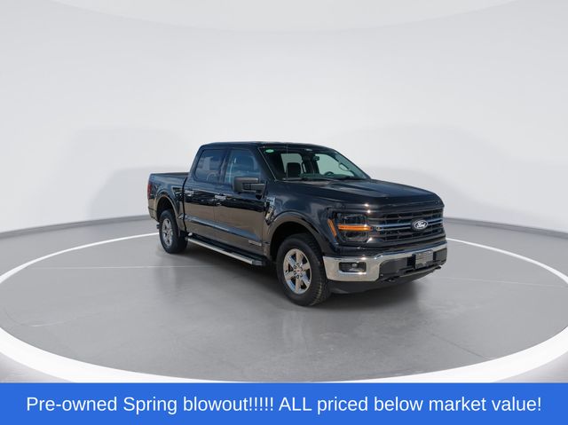 Used 2024 Black Metallic Ford XLT image 2