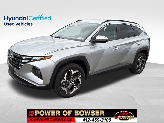 Shimmering Silver 2023 Hyundai Tucson SEL AWD SUV / Crossover All-Wheel Drive 8-Speed Automatic