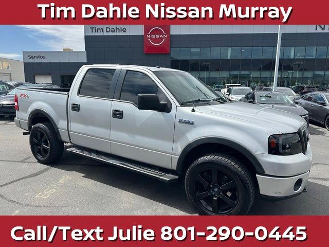 Silver Clearcoat Metallic 2006 Ford F-150 Pickup Truck Four-Wheel Drive 4-Speed Automatic Overdrive