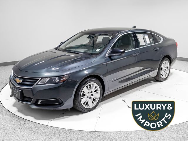 Nightfall Gray Metallic 2018 Chevrolet Impala LS Fleet FWD Sedan Front-Wheel Drive 6-Speed Automatic Overdrive