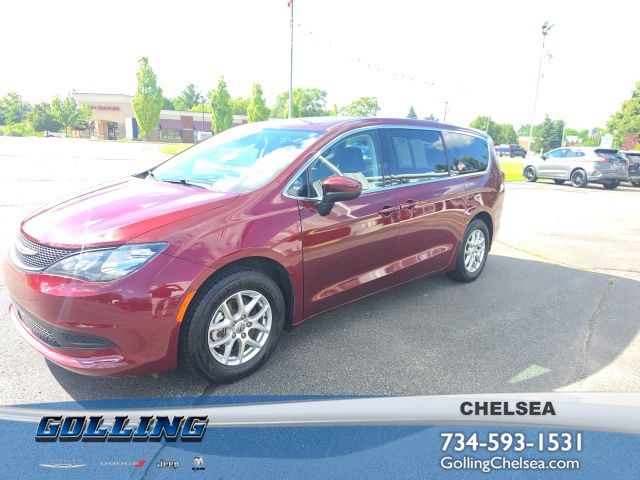 Velvet Red Pearlcoat 2023 Chrysler Voyager Minivan Front-Wheel Drive 9-Speed Automatic