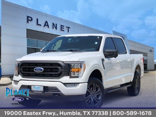 Oxford White 2022 Ford F-150 Pickup Truck Four-Wheel Drive Automatic
