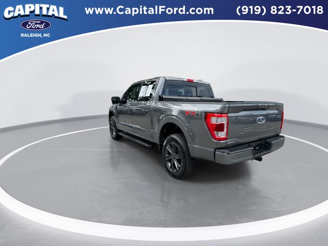 Certified Used 2023 Carbonized Gray Metallic Ford Lariat image 6