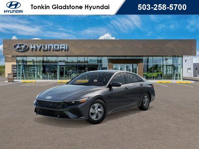 Ecotronic Gray 2026 Hyundai Elantra SE FWD Sedan Front-Wheel Drive Continuously Variable Transmission