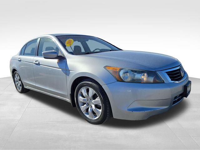 Alabaster Silver Metallic 2009 Honda Accord EX-L Sedan Front-Wheel Drive 5-Speed Automatic Overdrive