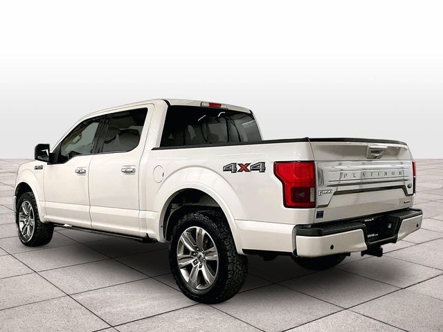 2018 Ford F-150 Platinum White at Luther Ford