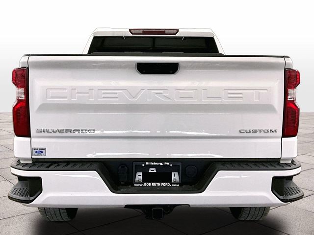 2024 Chevrolet Silverado 1500 Custom White at Carlisle Cadillac Buick GMC