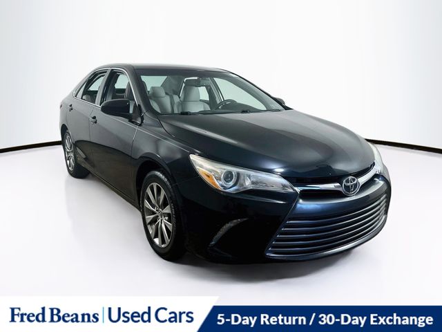 Attitude Black 2015 Toyota Camry Sedan Front-Wheel Drive 6-Speed Automatic