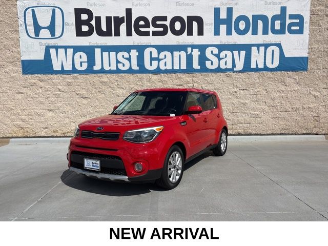 Inferno Red 2019 Kia Soul + FWD Wagon Front-Wheel Drive 6-Speed Automatic