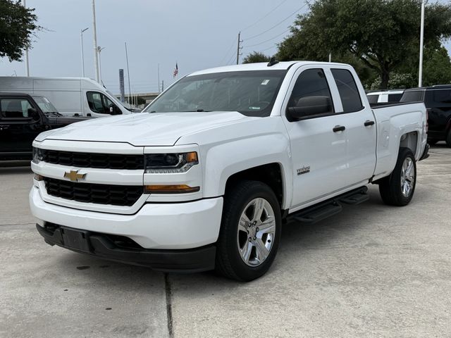 2018 Chevrolet Silverado 1500 Custom White at AutoSavvy Houston Southwest